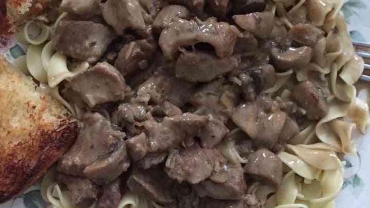 So Simple Beef Stroganoff