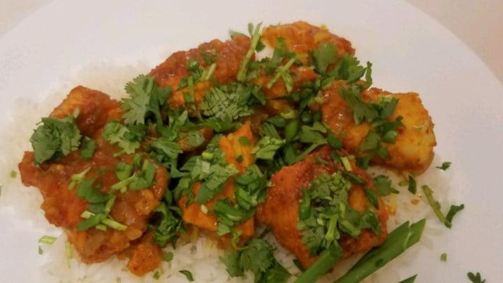 Tamarind Sauce Fish Curry